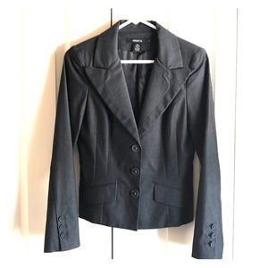 NWOT Arden B. Dark Gray Blazer / Jacket Size 4